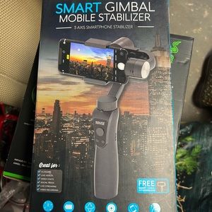 BOWER Smart GIMBAL 3-AXIS Mobile Stabilizer 3.5'' to 6'' NEW!